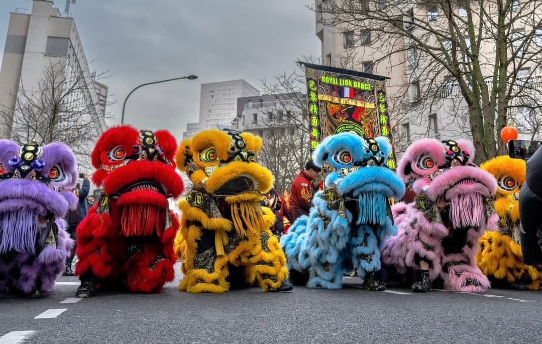 Spectacle de danse du lion par Royal Lion Dance